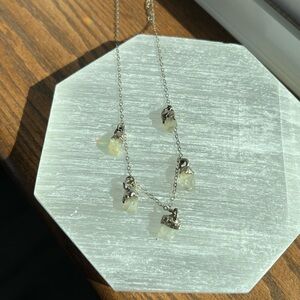 Moonstone Raw crystal Necklace